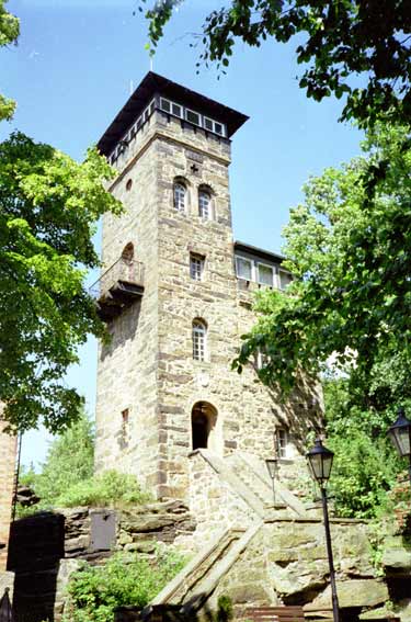 Turm auf dem Czorneboh
